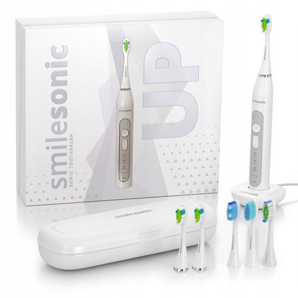 Sonická zubná kefka Smilesonic UP biela
